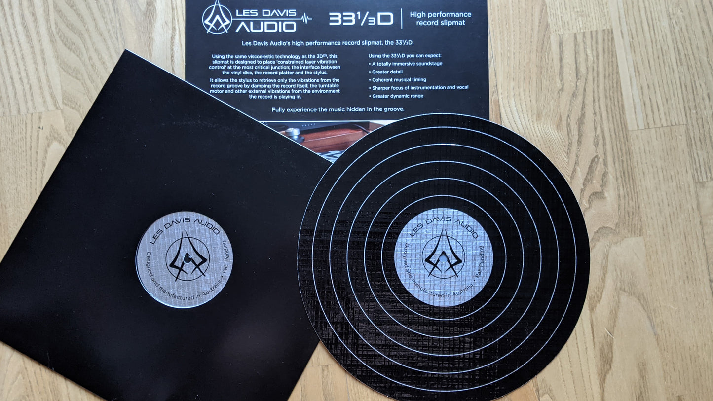Les Davis Audio - 33 1/3D Mat - 1 mm